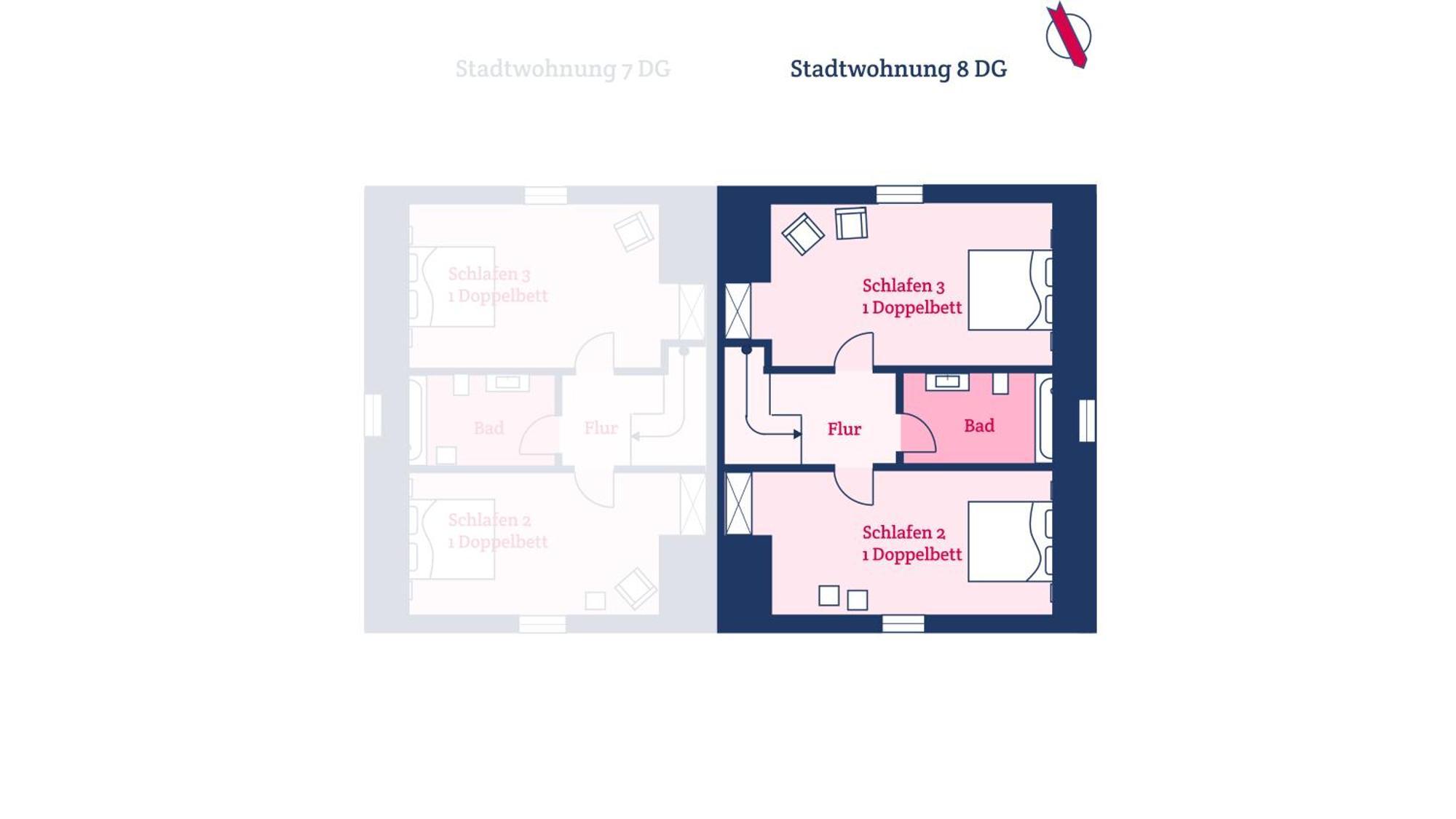 Stadtwohnung 8 Wyk auf Föhr Buitenkant foto