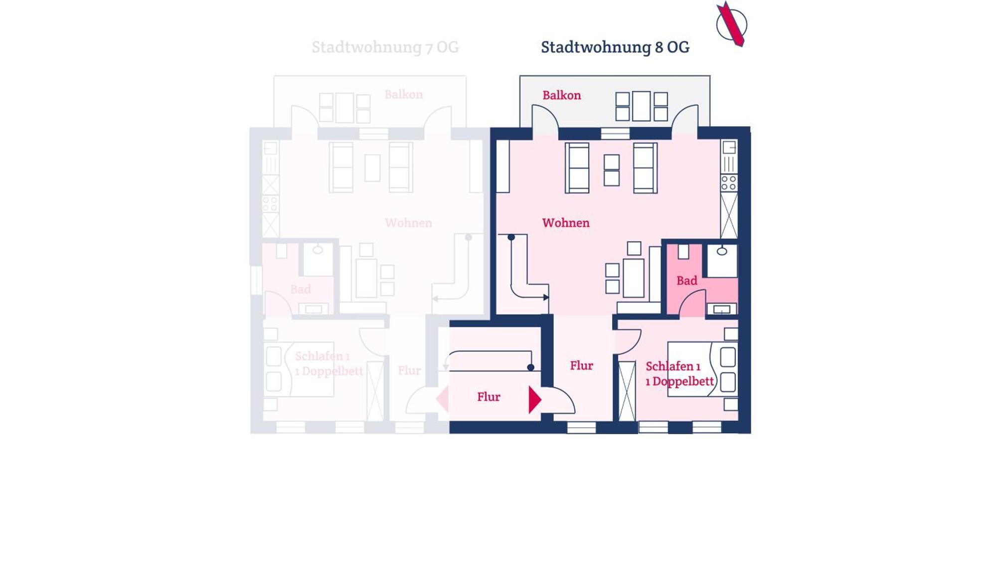 Stadtwohnung 8 Wyk auf Föhr Buitenkant foto